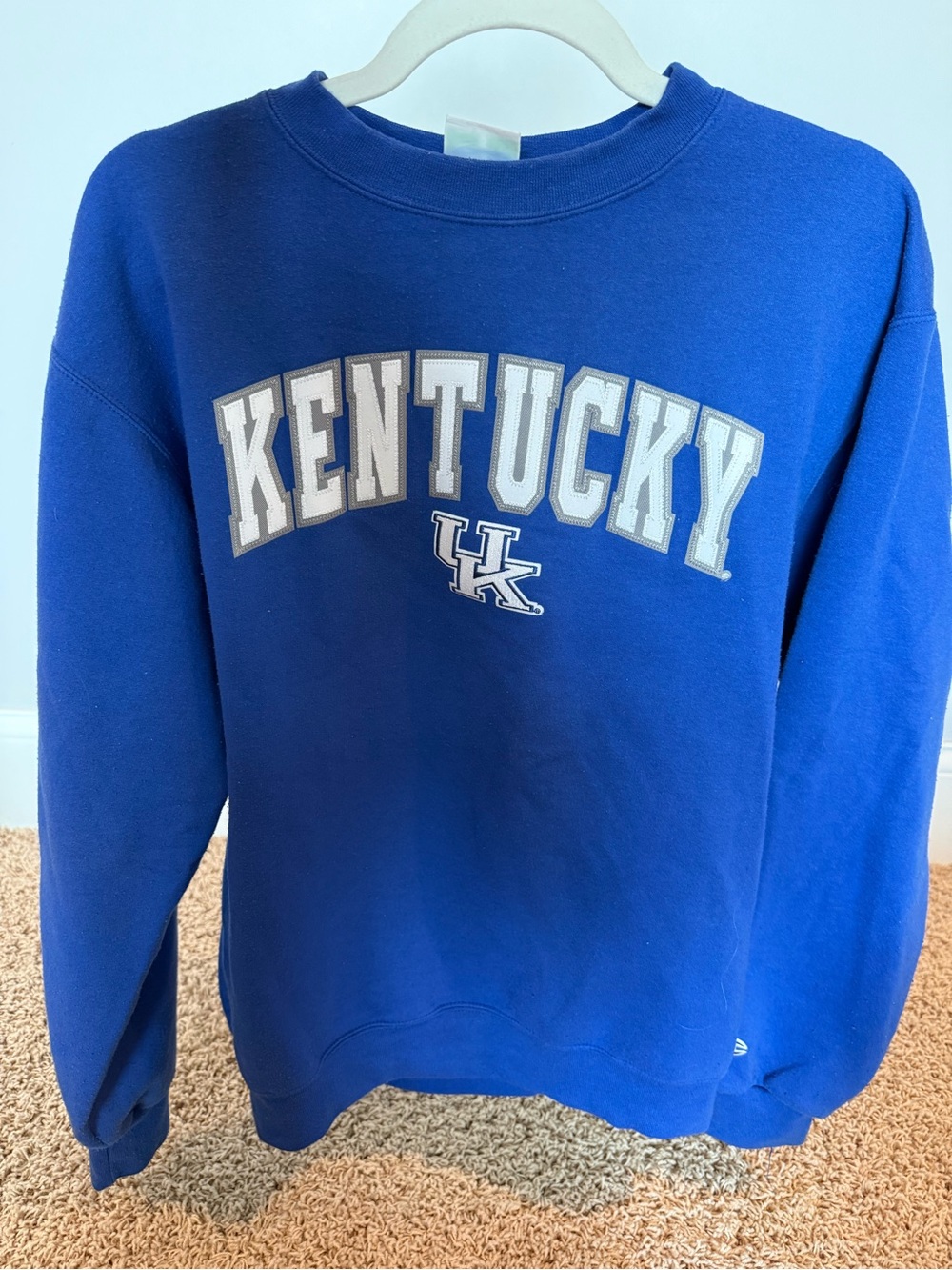 Champion Royal Blue Kentucky Arch Crewneck Sweatshirt